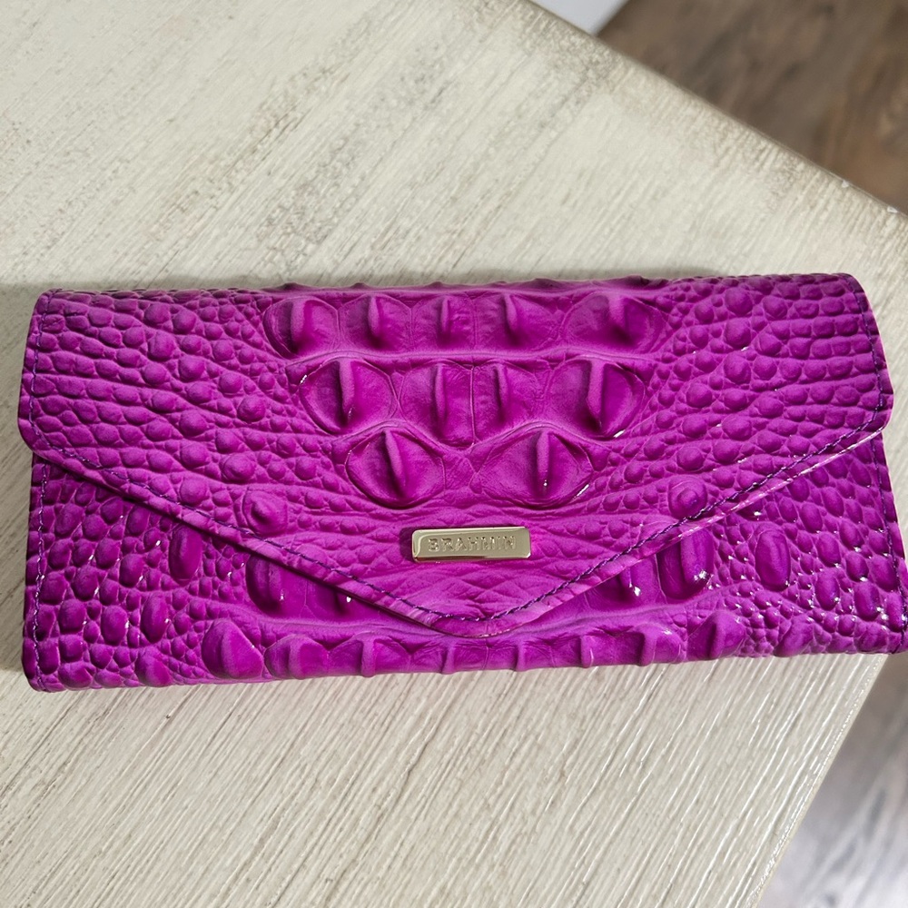 Brahmin Veronica deep fuchsia wallet